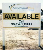 example of Budget Signs and Graphics freestanding sign