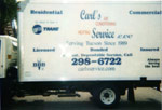 example of Budget Signs and Graphics vehicle signage