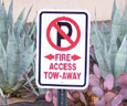 example of Budget Signs and Graphics directional signage